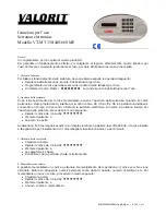 Preview for 5 page of Valorit VT-MT 330 ME Instruction Manual