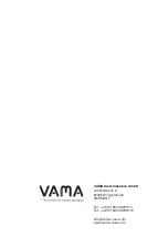 Preview for 163 page of Vama CASA Operating Manual