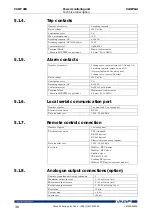 Preview for 70 page of VAMP 260 Operation And Configuration Instructions