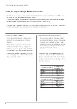 Preview for 2 page of Van Der Stahl V-460 Series Operating Instructions Manual