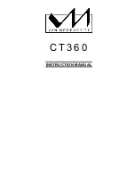 Van Medevoort CT360 Instruction Manual preview