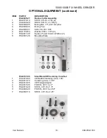 Preview for 14 page of Van Norman FG5000 Instruction Manual And Parts List