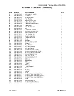 Preview for 47 page of Van Norman FG5000 Instruction Manual And Parts List