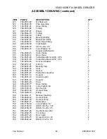 Preview for 48 page of Van Norman FG5000 Instruction Manual And Parts List