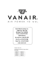 Preview for 92 page of Vanair AIR N ARC CONTRACTOR 150 Series Operations Manual & Parts List