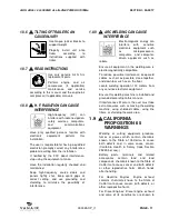 Preview for 23 page of Vanair AIR N ARC I 300 SERIES Operation Manual