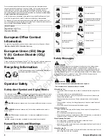 Preview for 4 page of Vanguard 290000 Operator'S Manual