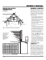 Preview for 5 page of Vanguard BHDV34PB Owner'S Operation And Installation Manual