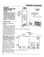 Preview for 5 page of Vanguard Flame-Max Birch Log Design Operating And Installation Manual