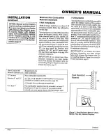 Preview for 7 page of Vanguard Flame-Max Birch Log Design Operating And Installation Manual