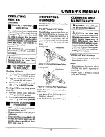 Preview for 15 page of Vanguard Flame-Max Birch Log Design Operating And Installation Manual