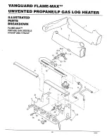 Preview for 20 page of Vanguard Flame-Max Birch Log Design Operating And Installation Manual