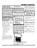 Preview for 7 page of Vanguard VP2000BTD Owner'S Operation And Installation Manual