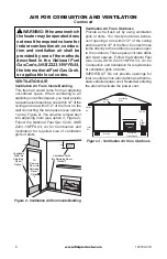 Preview for 8 page of Vantage Hearth BGE18NE Owner'S Operation And Installation Manual