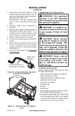 Preview for 13 page of Vantage Hearth BGE18NE Owner'S Operation And Installation Manual