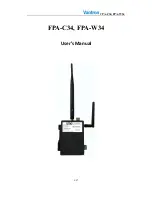 Vantron FPA-C34 User Manual preview