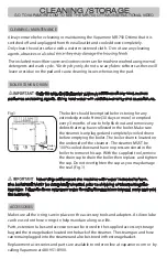 Preview for 10 page of VAPamore MR-750 OTTIMO Instruction Book And Users Manual