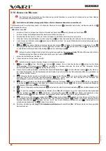 Preview for 60 page of Vari CB-800 Translation Of The Original Instructions For Use