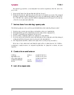 Preview for 26 page of Vari F-530.1 Instructions For Use Manual