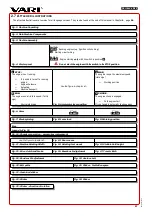 Preview for 37 page of Vari Hurricane MaX F-580 User Manual