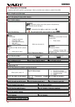 Preview for 54 page of Vari Hurricane MaX F-580 User Manual