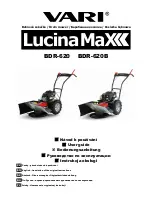 Vari Lucina Max BDR-620 User Manual preview