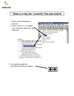 Preview for 1 page of Varian GC 3800 Assembly Procedures