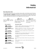 Preview for 14 page of Varian Saturn 2000 GC/MS Hardware Manual