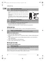 Preview for 10 page of variolux V-GP 1300 Operating Instructions Manual