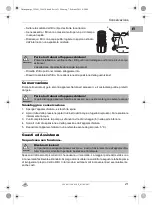 Preview for 21 page of variolux V-GP 1300 Operating Instructions Manual