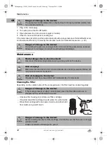 Preview for 42 page of variolux V-GP 900 Operating Instructions Manual