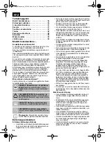 Preview for 36 page of variolux V-RFP 400 Original Instructions Manual