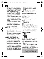 Preview for 10 page of variolux V-TP 400 Original Instructions Manual