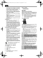 Preview for 20 page of variolux V-TP 400 Original Instructions Manual