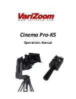 VARIZOOM Cinema Pro-K5 Operation Manual preview