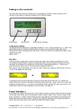 Preview for 6 page of Varmeteknikk MB 105 Operation Instructions Manual