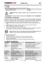 Preview for 19 page of VARO Powerplus POWEG2010 Manual