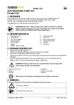 Preview for 3 page of VARO POWERplus POWX1700 Manual