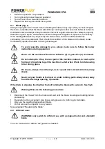 Preview for 10 page of VARO Powerplus POWXG6211TA Operation Instructions Manual