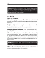 Preview for 18 page of Vasco Translator 5 User Manual