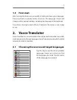 Preview for 7 page of Vasco Translator Premium 7 User Manual