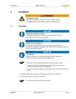 Preview for 11 page of VAT 590 Series Installation, Operating,  & Maintenance Instructions