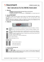 Preview for 9 page of Vauconsant A63513 User Manual