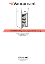 Preview for 1 page of Vauconsant COOLBOX Instructions Of Use And Maintenance