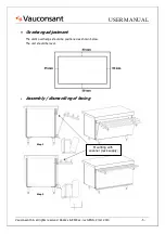 Preview for 5 page of Vauconsant EXIGENCE A62408 User Manual