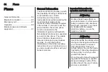 Preview for 84 page of Vauxhall Navi 5.0 IntelliLink Manual