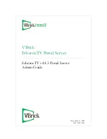 VBrick ETHERNETV V4.4.3 Admin Manual preview