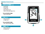 Preview for 8 page of VDO Cyclecomputing R5GPS Short Manual