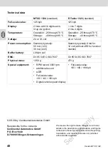 Preview for 40 page of VDO MODULAR TACHOGRAPH MTCO 1324 Operating Instructions Manual