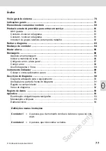 Preview for 77 page of VDO MODULAR TACHOGRAPH MTCO 1324 Operating Instructions Manual